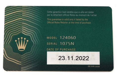 rolex factory warranty|Rolex warranty card 2023.